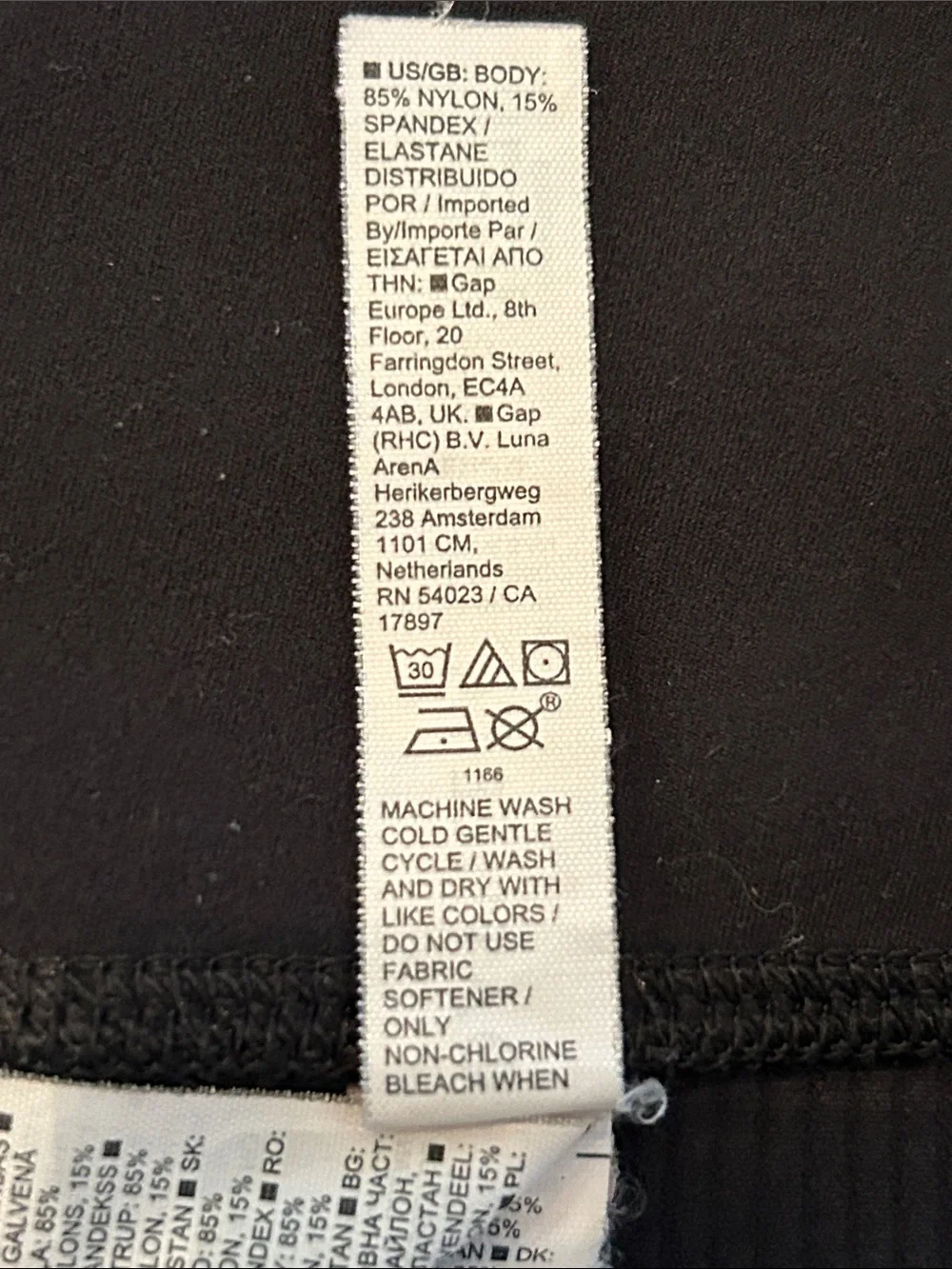 Athleta Salutation Stash Ribbed Flare Pants Black Sz XL Athleisure Pockets